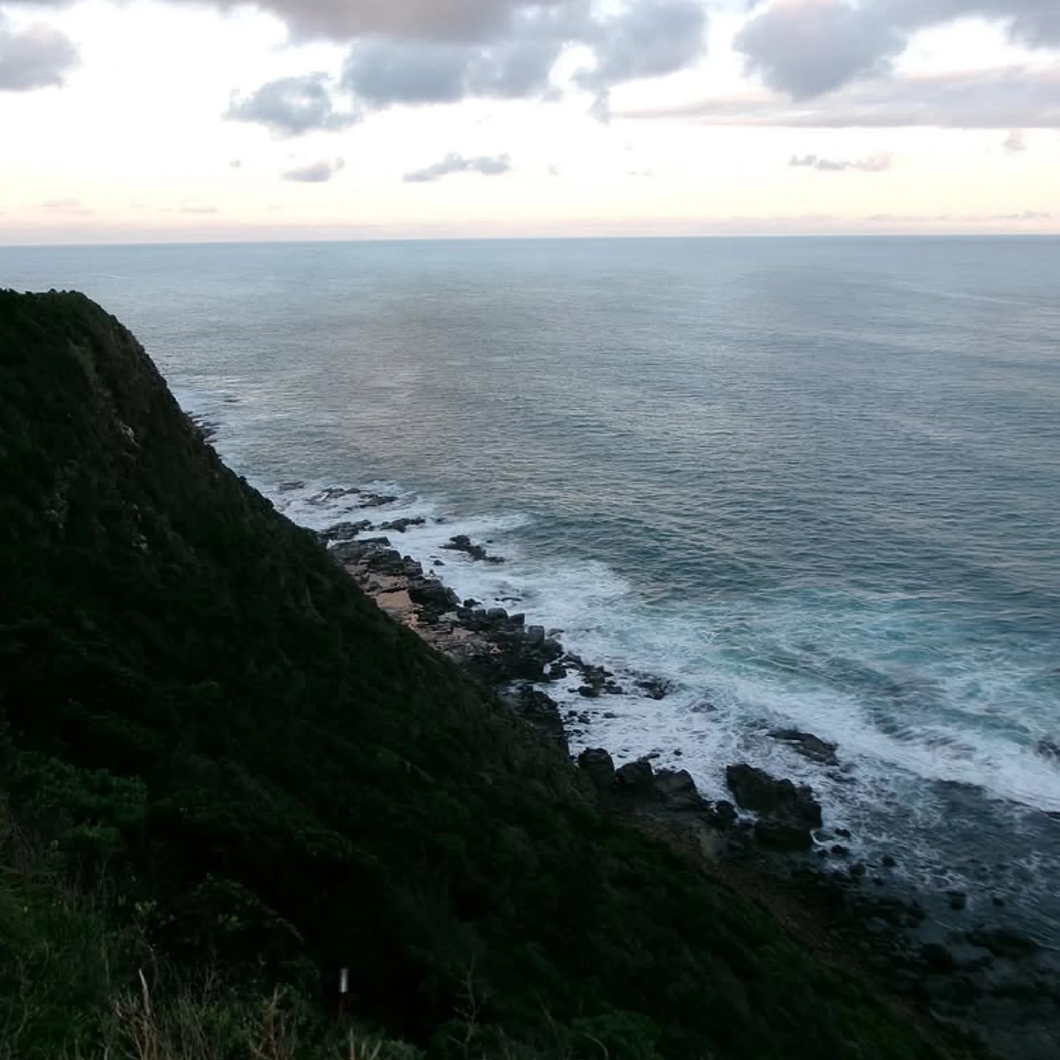 coastal cliffs and ocean view victoria australia
