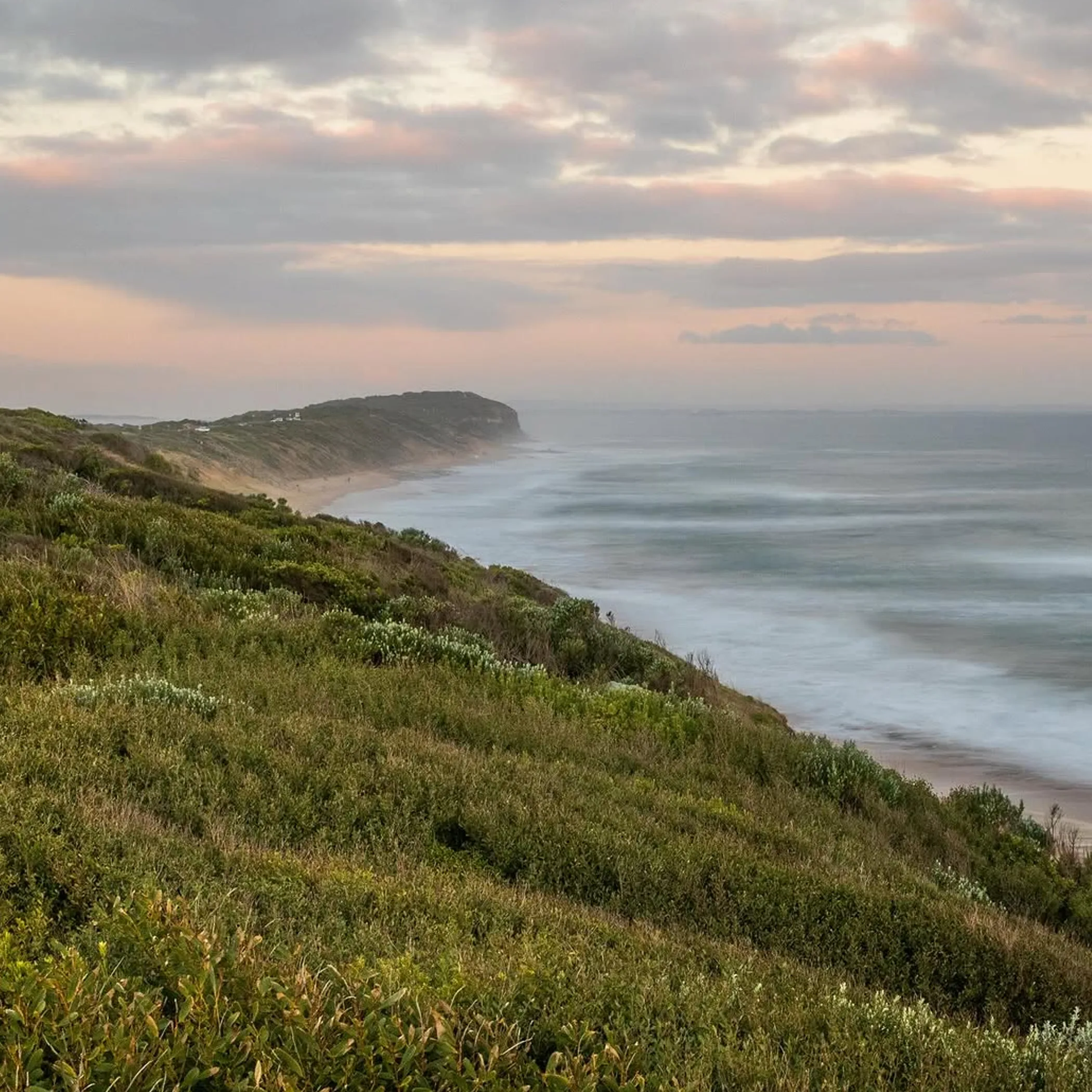 victoria coast beach scene
